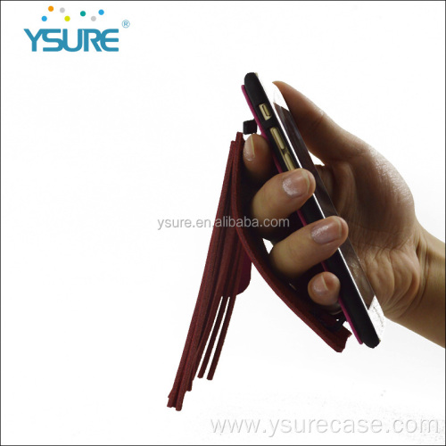 Ysure latest small fringe leather phone case